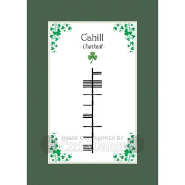 Cahill - Ogham First Name
