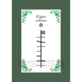 Egan - Ogham First Name