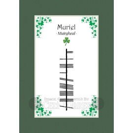 Muriel - Ogham First Name