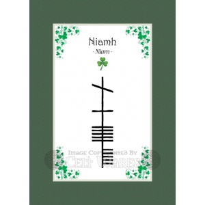 Niamh - Ogham First Name
