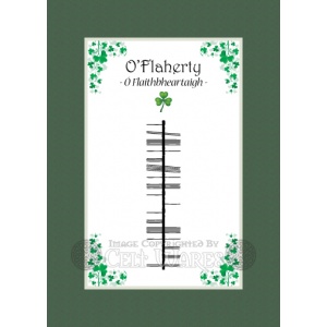 O'Flaherty - Ogham Last Name