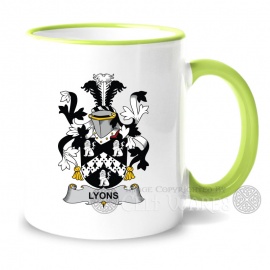 Lyons - Irish Coat-of-Arms Mug