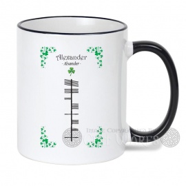 Alexander - Ogham Mug