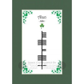 Alan - Ogham First Name