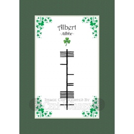 Albert - Ogham First Name