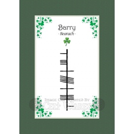 Barry - Ogham First Name