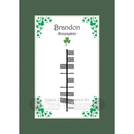 Brandon - Ogham First Name