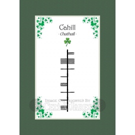 Cahill - Ogham First Name