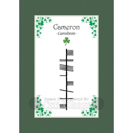 Cameron - Ogham First Name