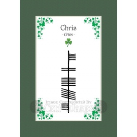 Chris (Boy) - Ogham First Name