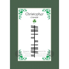 Christopher - Ogham First Name