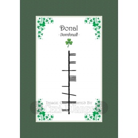 Donal - Ogham First Name