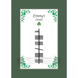 Emmet - Ogham First Name