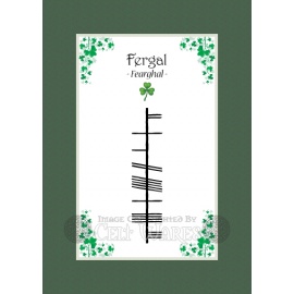 Fergal - Ogham First Name