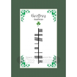 Geoffrey - Ogham First Name