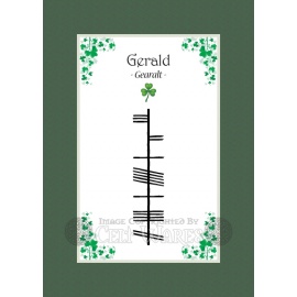 Gerald - Ogham First Name