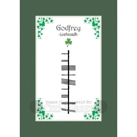 Godfrey - Ogham First Name