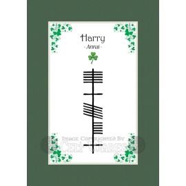 Harry - Ogham First Name