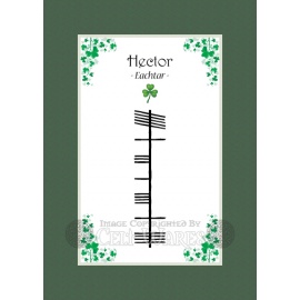 Hector - Ogham First Name