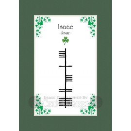 Isaac - Ogham First Name