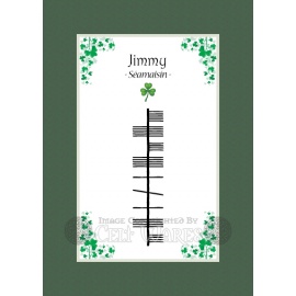 Jimmy - Ogham First Name