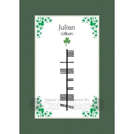 Julian - Ogham First Name