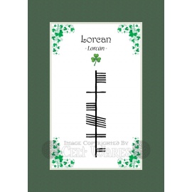 Lorcan - Ogham First Name
