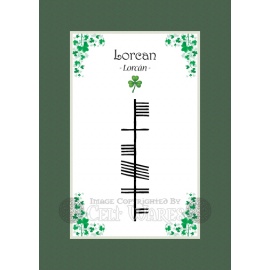 Lorcan - Ogham First Name