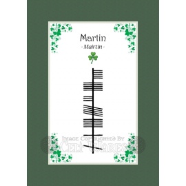 Martin - Ogham First Name