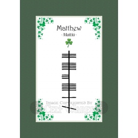 Matthew - Ogham First Name