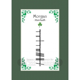 Morgan (Boy) - Ogham First Name