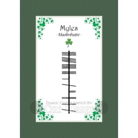 Myles - Ogham First Name