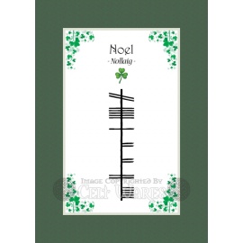 Noel - Ogham First Name