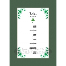 Nolan - Ogham First Name