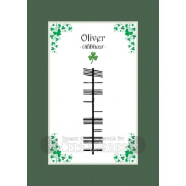 Oliver - Ogham First Name