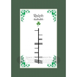 Ralph - Ogham First Name