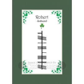 Robert - Ogham First Name