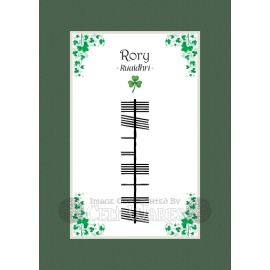Rory - Ogham First Name
