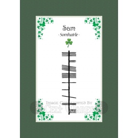 Sam - Ogham First Name