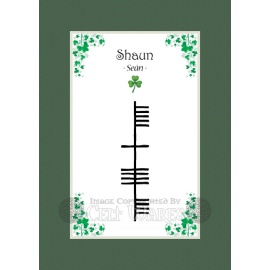 Shaun - Ogham First Name