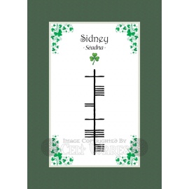 Sidney - Ogham First Name