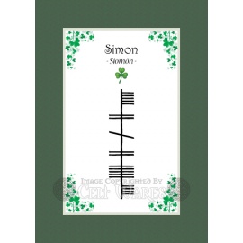 Simon - Ogham First Name