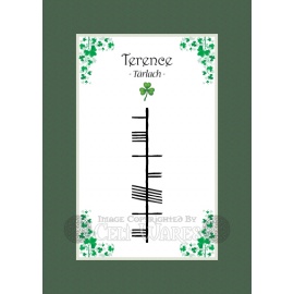 Terence (Modern) - Ogham First Name