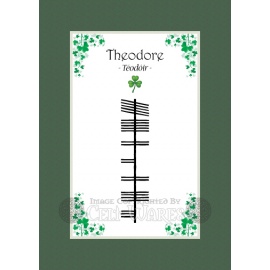 Theodore - Ogham First Name