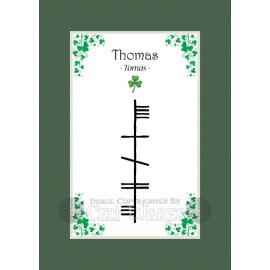 Thomas - Ogham First Name