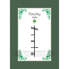 Timothy - Ogham First Name