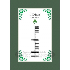 Vincent - Ogham First Name