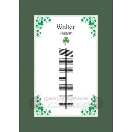 Walter - Ogham First Name