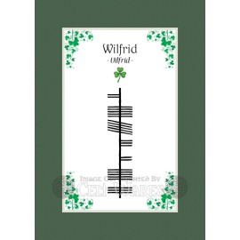 Wilfrid - Ogham First Name