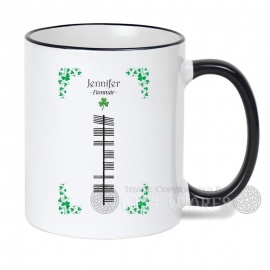 Jennifer - Ogham Mug